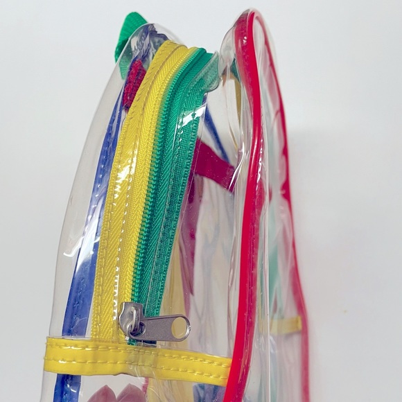 Ty Beanie Babies Clear Rainbow Backpack - Picture 4 of 6